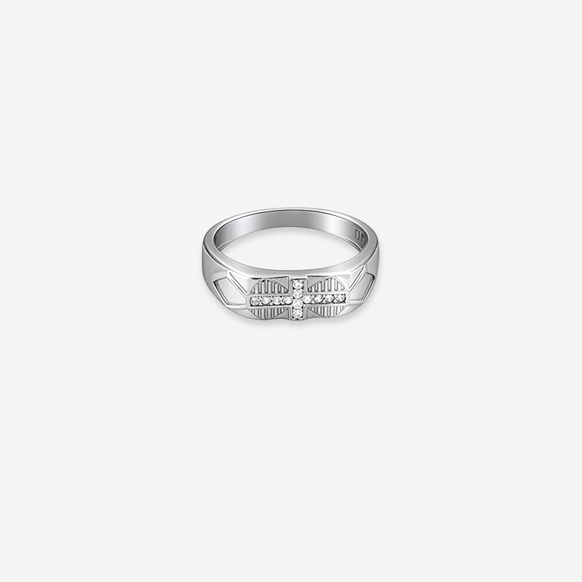 Sterling silver Regal Apex Men’s Ring