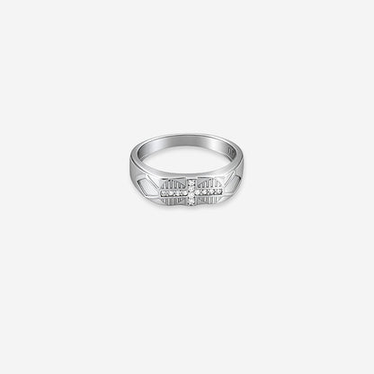 Sterling silver Regal Apex Men’s Ring