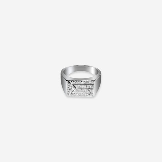 Sterling silver Vetrax Men`s Ring