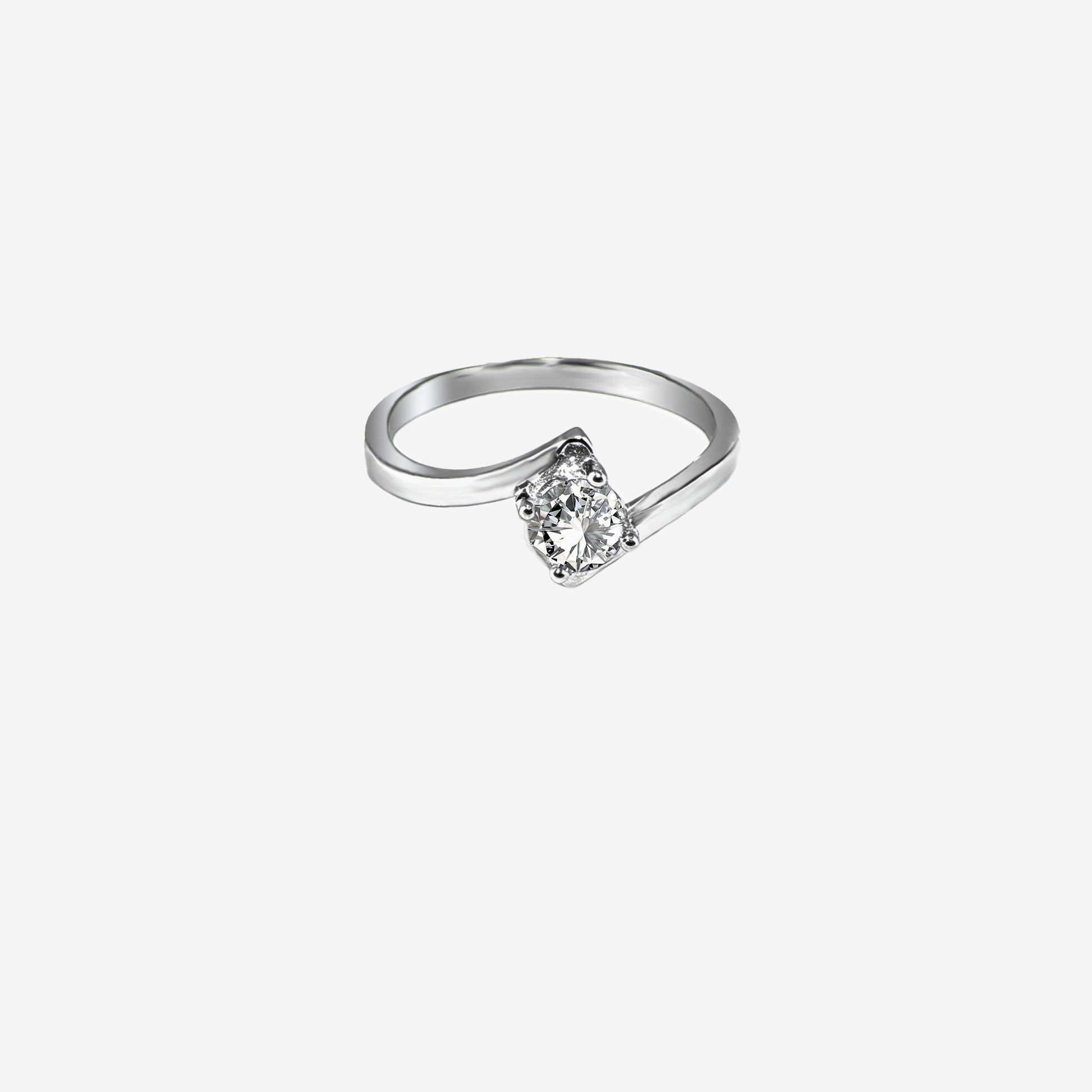 Soft Crest Ring– Sterling Silver in Elegance
