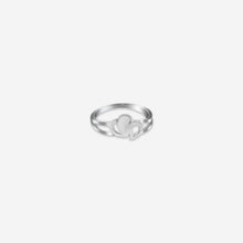 Silver ring with Heart design