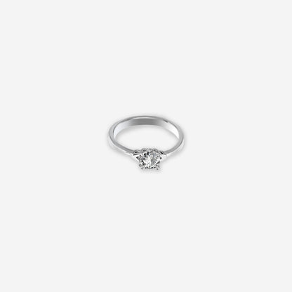 Crystal Rise ring – Sterling Silver in Clarity