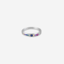 Arden Square Ring – Sterling Silver with Geometric Elegance