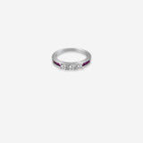 Maris Point Women`s Ring in Silver