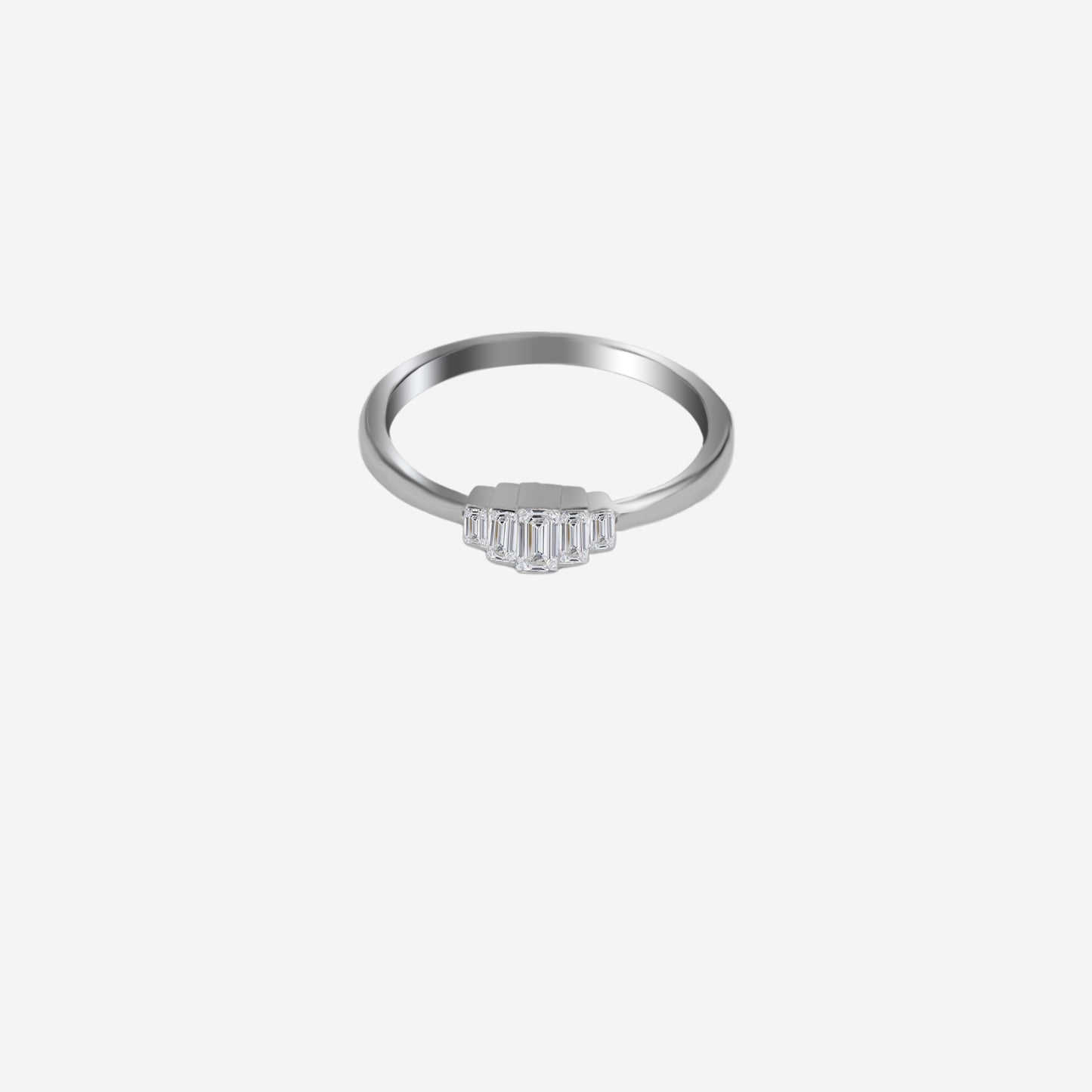 sterling silver serene ring