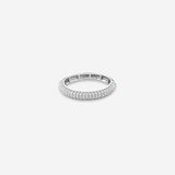 Simple Diamond band in silver