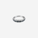 Oceanic Flow Women`s Ring in Silver