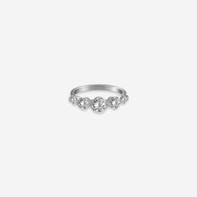 Sterling silver Lustre Cascade Ring
