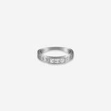 Silver Timeless Radiance Women`s Ring