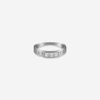 Timeless Radiance Ring – Sterling Silver with Classic Sparkle