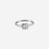Silver Eterna Diamond women`s Ring