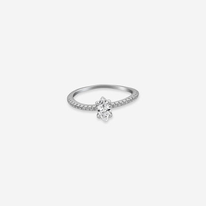 Sterling silver Diamond Ring