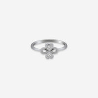 Sterling silver Infinity Heart Ring