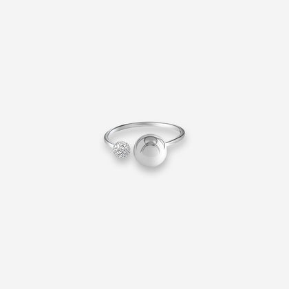 Sterling Silver Oval Grace Women`s ring