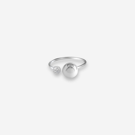 Oval Grace Sterling Silver Women`s ring