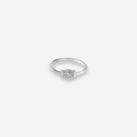 Velisse Ring – Sterling Silver in Quiet Radiance