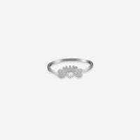 Sterling Silver Royal Bow Ring