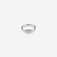Elara Ring – Sterling Silver in Trilight Grace