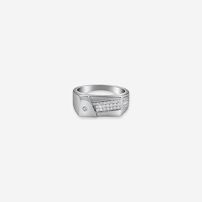 Sterling silver Zenith Crest Men’s Ring