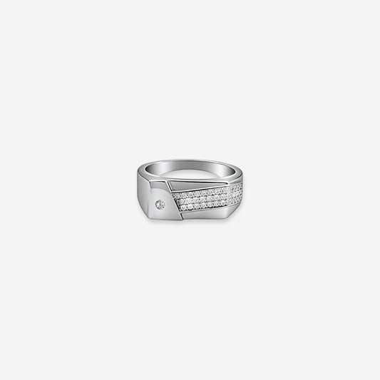 Sterling silver Zenith Crest Men’s Ring