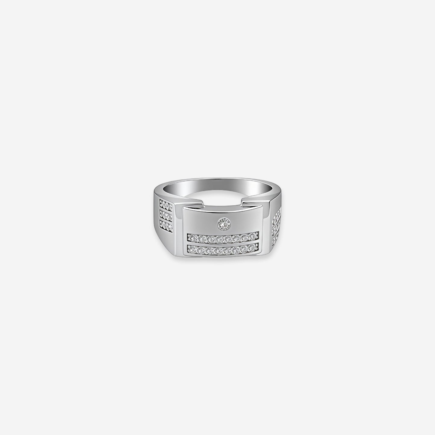 sterling silver valor crest men’s ring