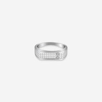 Majestic Crest Men’s Ring in Silver