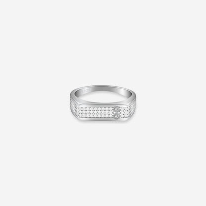 Sterling silver Majestic Crest Men’s Ring