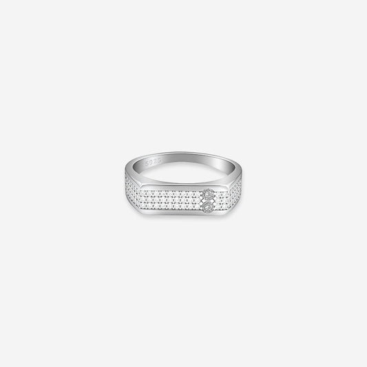 Sterling silver Majestic Crest Men’s Ring