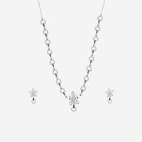 Sterling Silver Floraxis Women`s Necklace