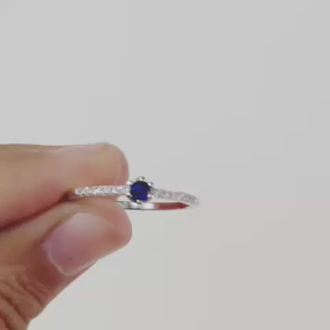 Silver Oceanlight Women`s Ring