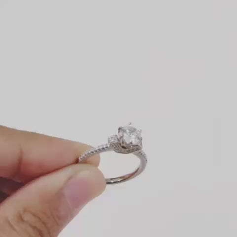 Silvergrid Radiance Women`s ring