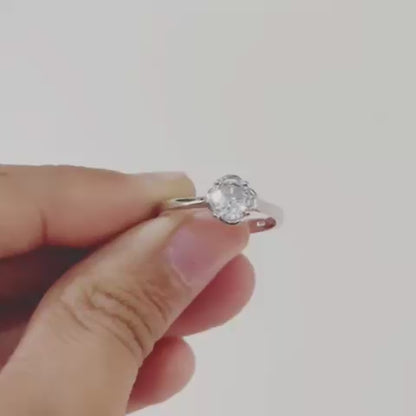 Silver Solara Women`s Ring