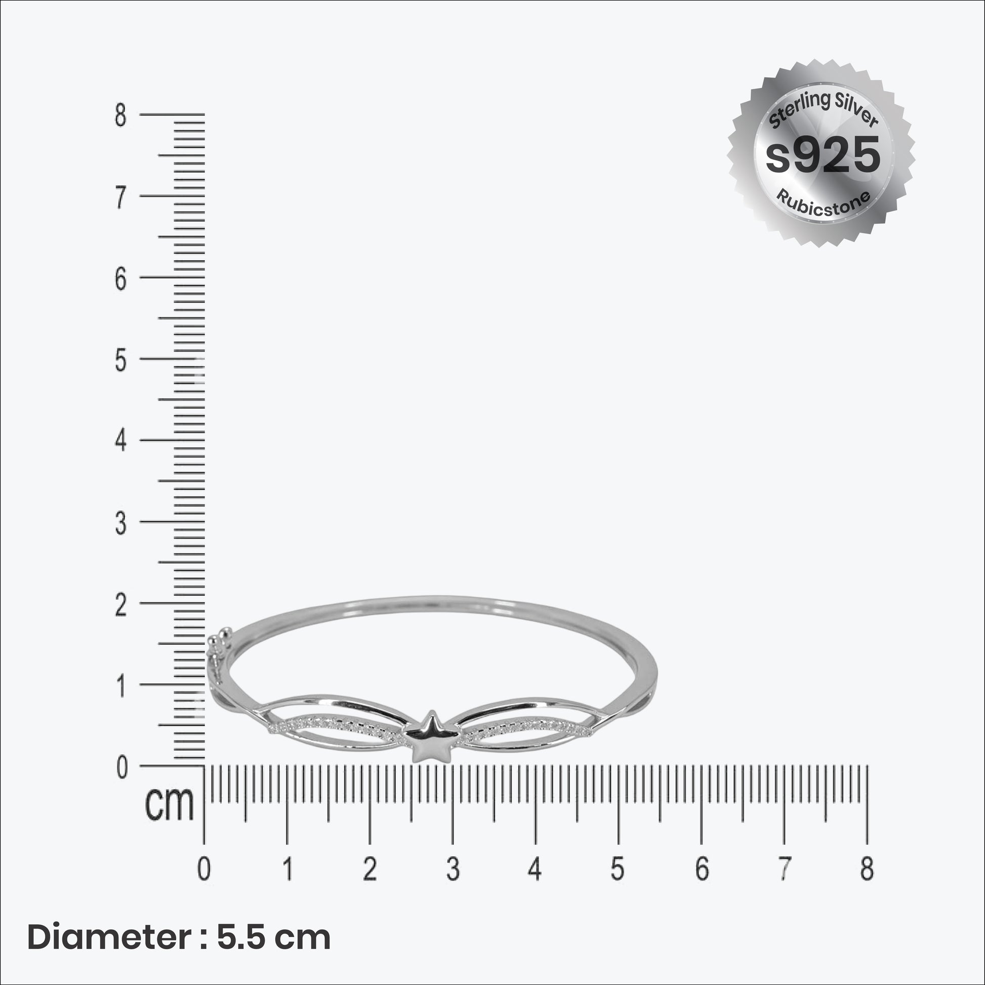 Starlight Grace Bracelet Sterling Silver Celestial
