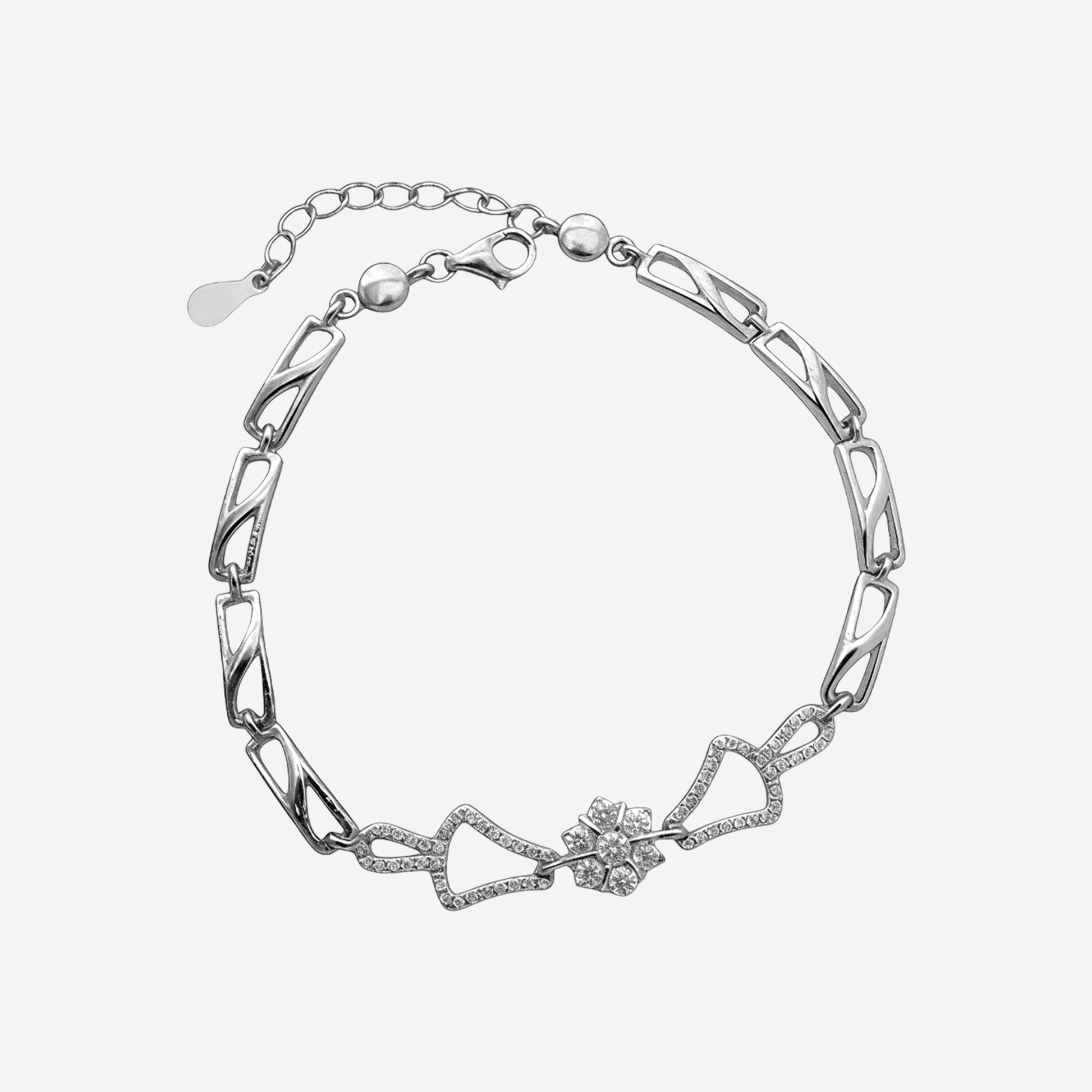 Sterling silver Florana Bloom Bracelet