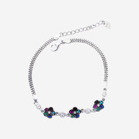 Sterling silver Whisper Charm Bracelet