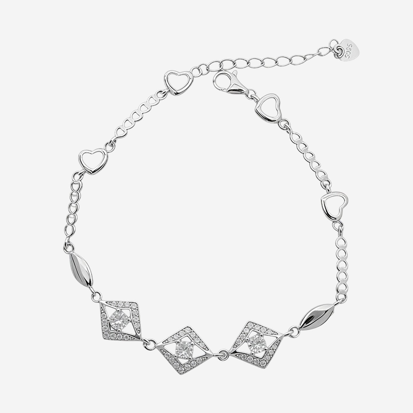 sterling silver eterna harmony bracelet