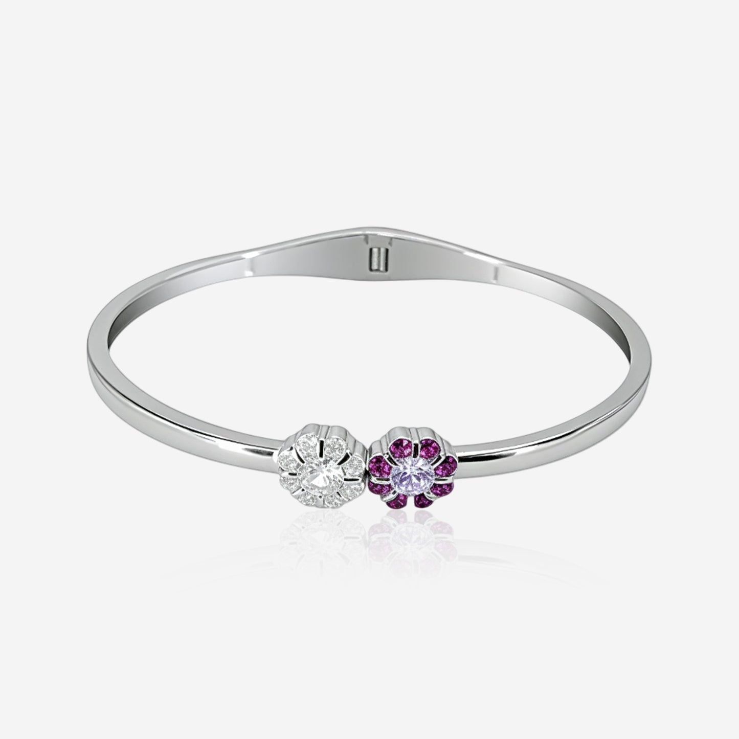 sterling silver blossom harmony bracelet