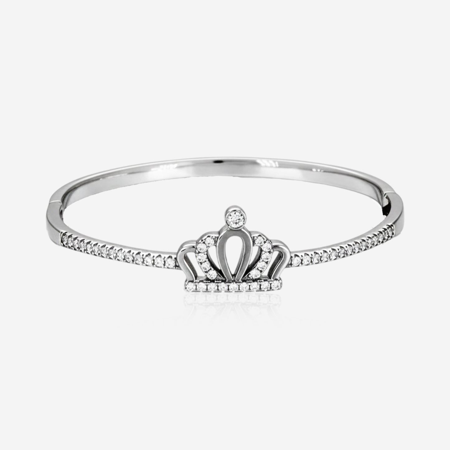 sterling silver majestic crown bracelet