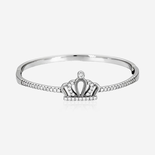 Sterling silver Majestic Crown Bracelet