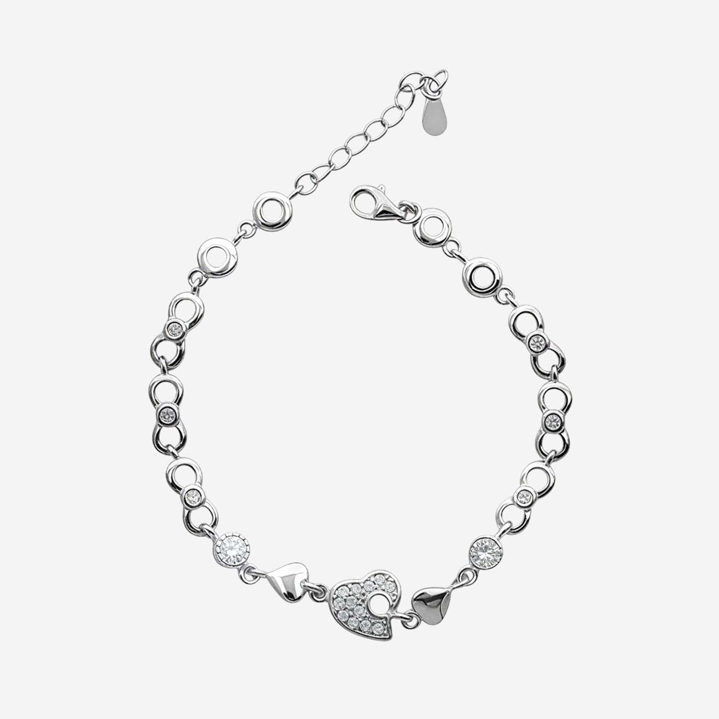 sterling silver eterna sleek bracelet