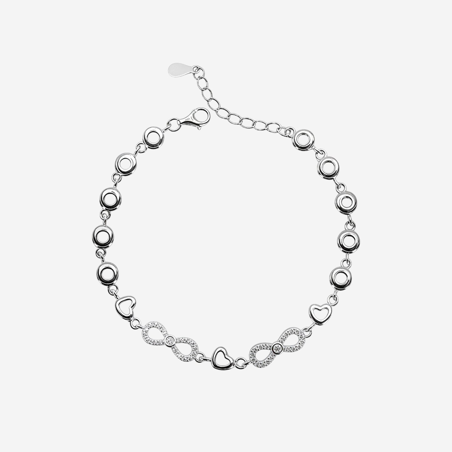 sterling silver eterna gem bracelet