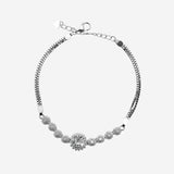 Serene Charm Bracelet in silver