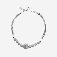 Sterling silver Serene Charm Bracelet