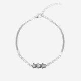 Eira Infinity Bracelet in silver