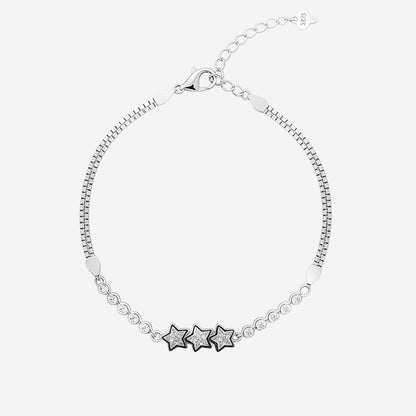 Sterling silver Eira Infinity Bracelet
