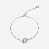 Charm heart Bracelet in silver