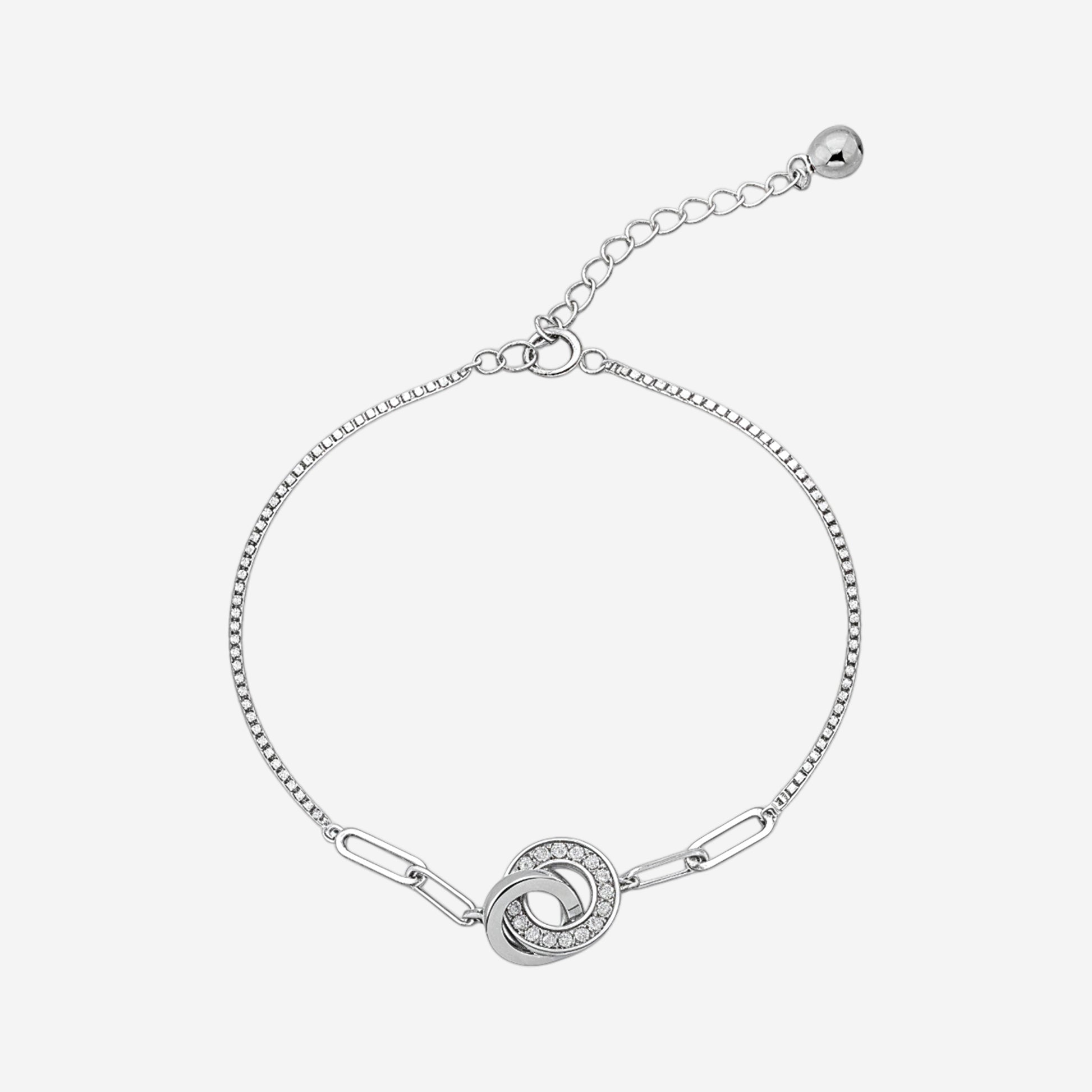 Sterling silver Charmheart Bracelet