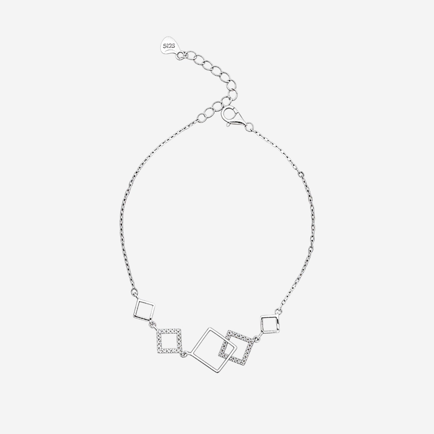 sterling silver glowline bracelet