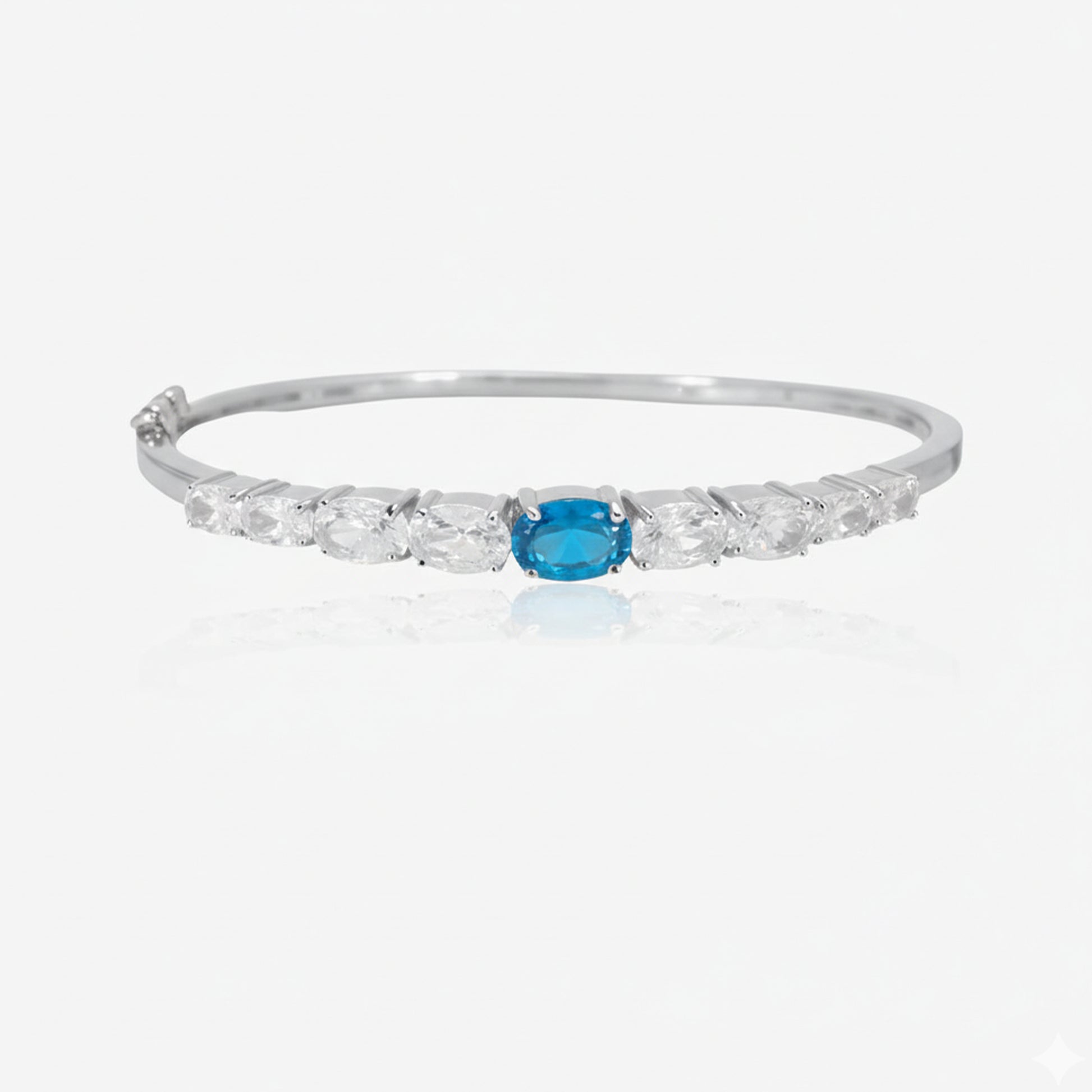 Sterling silver Azure Radiance Bracelet