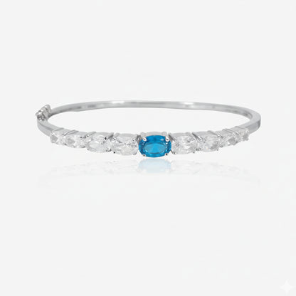 Sterling silver Azure Radiance Bracelet